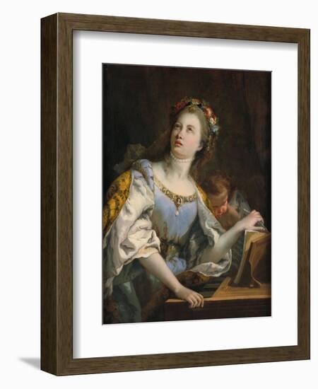 Saint Cecilia-Giambattista Tiepolo-Framed Giclee Print