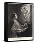 Saint Cecilia-German School-Framed Stretched Canvas