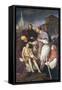 Saint Charles Borromeo Visiting the Plague Victims-Giuseppe Marchetti-Framed Stretched Canvas