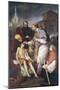 Saint Charles Borromeo Visiting the Plague Victims-Giuseppe Marchetti-Mounted Giclee Print