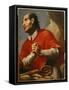 Saint Charles Borromeo-Bonifazio de' Pitati-Framed Stretched Canvas