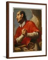 Saint Charles Borromeo-Bonifazio de' Pitati-Framed Giclee Print