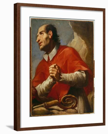 Saint Charles Borromeo-Bonifazio de' Pitati-Framed Giclee Print