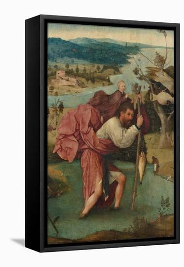 Saint Christopher, 1490S-Hieronymus Bosch-Framed Stretched Canvas