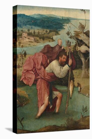 Saint Christopher, 1490S-Hieronymus Bosch-Stretched Canvas