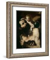 Saint Christopher, 1637-Jusepe de Ribera-Framed Giclee Print