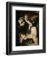 Saint Christopher, 1637-Jusepe de Ribera-Framed Giclee Print