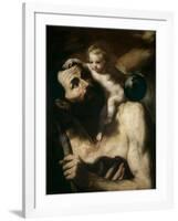 Saint Christopher, 1637-Jusepe de Ribera-Framed Giclee Print