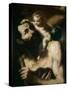 Saint Christopher, 1637-Jusepe de Ribera-Stretched Canvas