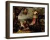 Saint Christopher and the Christ Child, c.1550-Jean Mandyn-Framed Giclee Print