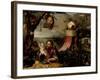 Saint Christopher and the Christ Child, c.1550-Jean Mandyn-Framed Giclee Print