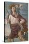 Saint Christopher and the Infant Christ Mural-Domenico Ghirlandaio-Stretched Canvas