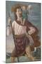 Saint Christopher and the Infant Christ Mural-Domenico Ghirlandaio-Mounted Art Print