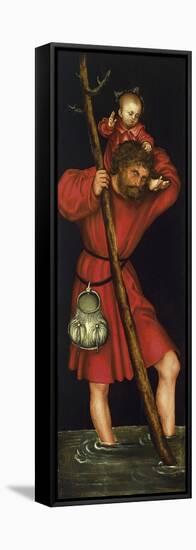 Saint Christopher, Ca 1514-Lucas Cranach the Elder-Framed Stretched Canvas