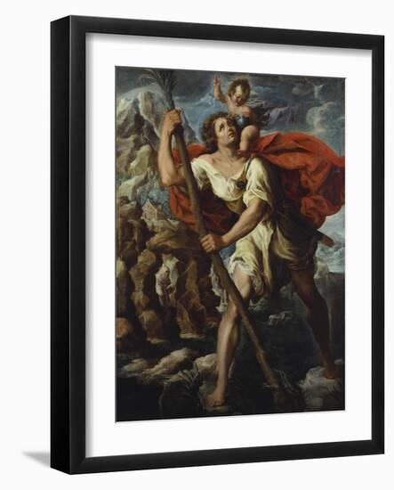 Saint Christopher-Orazio Borgianni-Framed Giclee Print