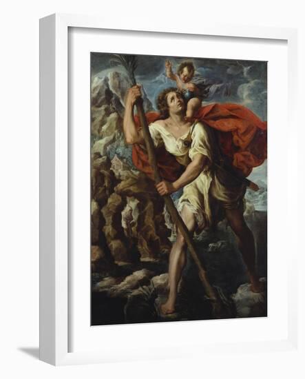 Saint Christopher-Orazio Borgianni-Framed Giclee Print