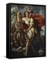 Saint Christopher-Orazio Borgianni-Framed Stretched Canvas