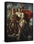 Saint Christopher-Orazio Borgianni-Framed Stretched Canvas