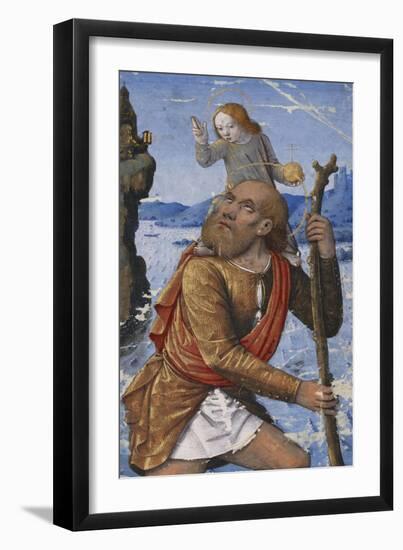 Saint Christopher-Jean Bourdichon-Framed Giclee Print
