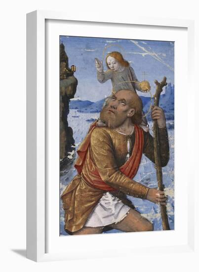 Saint Christopher-Jean Bourdichon-Framed Giclee Print