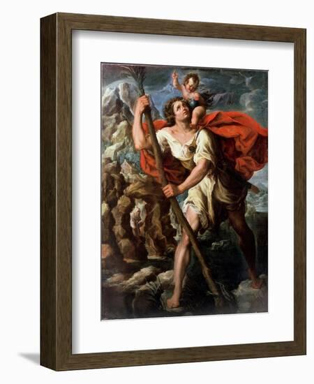 Saint Christopher-Orazio Borgianni-Framed Giclee Print