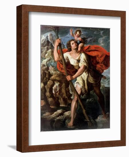 Saint Christopher-Orazio Borgianni-Framed Giclee Print