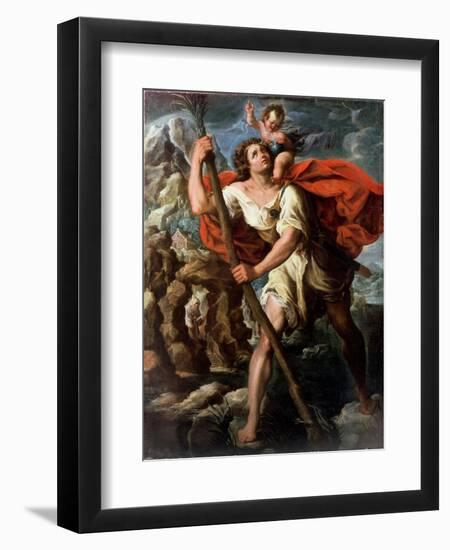 Saint Christopher-Orazio Borgianni-Framed Giclee Print