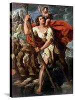 Saint Christopher-Orazio Borgianni-Stretched Canvas