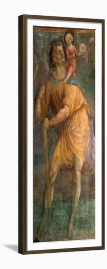 Saint Christopher-Tommaso Masaccio-Framed Giclee Print