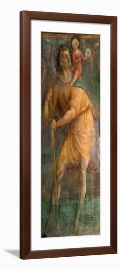 Saint Christopher-Tommaso Masaccio-Framed Giclee Print