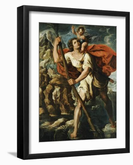 Saint Christopher-Orazio Borgianni-Framed Giclee Print