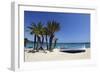 Saint-Clair Beach, Le Lavandou, Var, Provence-Alpes-Cote D'Azur, Provence, France, Europe-Stuart Black-Framed Photographic Print