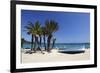 Saint-Clair Beach, Le Lavandou, Var, Provence-Alpes-Cote D'Azur, Provence, France, Europe-Stuart Black-Framed Photographic Print