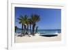 Saint-Clair Beach, Le Lavandou, Var, Provence-Alpes-Cote D'Azur, Provence, France, Europe-Stuart Black-Framed Photographic Print