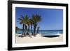 Saint-Clair Beach, Le Lavandou, Var, Provence-Alpes-Cote D'Azur, Provence, France, Europe-Stuart Black-Framed Photographic Print