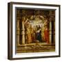 Saint Clara Between Priests and Churchfathers (Saint Ambrosius)-Peter Paul Rubens-Framed Giclee Print