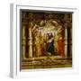 Saint Clara Between Priests and Churchfathers (Saint Ambrosius)-Peter Paul Rubens-Framed Giclee Print