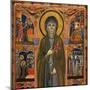 Saint Clare and Scenes from Her Life: Upper Side-Master Of St. Chiara-Mounted Premium Giclee Print