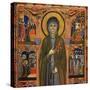 Saint Clare and Scenes from Her Life: Upper Side-Master Of St. Chiara-Stretched Canvas