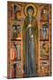 Saint Clare and Scenes from Her Life-Master Of St. Chiara-Mounted Giclee Print