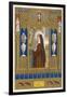 Saint Clare of Assisi Follower of S. Francesco-null-Framed Art Print