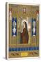 Saint Clare of Assisi Follower of S. Francesco-null-Stretched Canvas