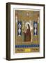 Saint Clare of Assisi Follower of S. Francesco-null-Framed Art Print