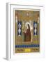 Saint Clare of Assisi Follower of S. Francesco-null-Framed Art Print