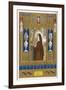 Saint Clare of Assisi Follower of S. Francesco-null-Framed Art Print