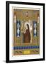 Saint Clare of Assisi Follower of S. Francesco-null-Framed Art Print