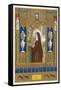 Saint Clare of Assisi Follower of S. Francesco-null-Framed Stretched Canvas