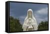 Saint Clare Statue, St. Francis of Assisi Churchyard, Ranchos De Taos, New Mexico-null-Framed Stretched Canvas
