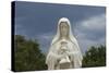 Saint Clare Statue, St. Francis of Assisi Churchyard, Ranchos De Taos, New Mexico-null-Stretched Canvas