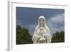 Saint Clare Statue, St. Francis of Assisi Churchyard, Ranchos De Taos, New Mexico-null-Framed Photographic Print